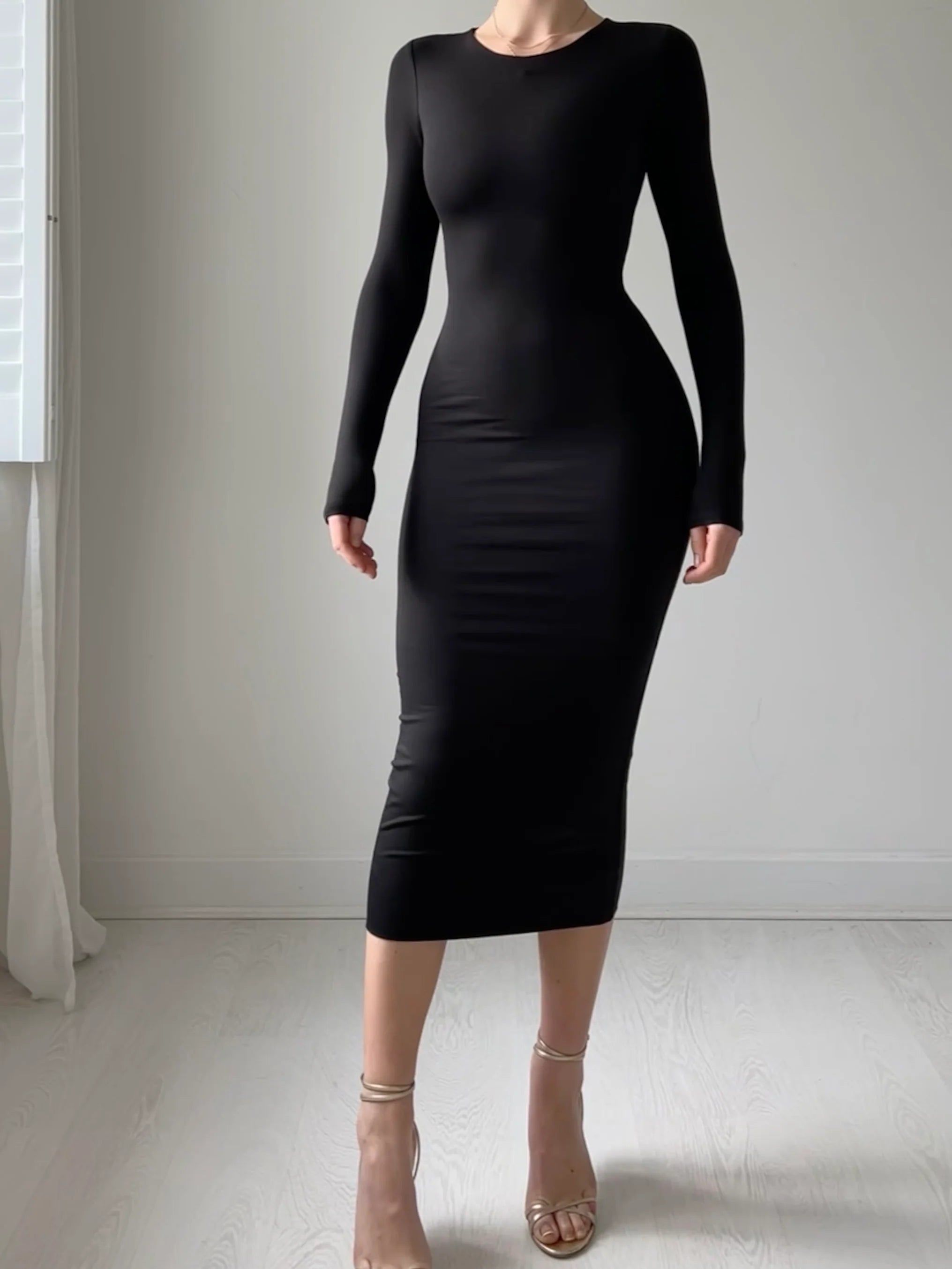 Bourne Bodycon Midi Dress - Image 2