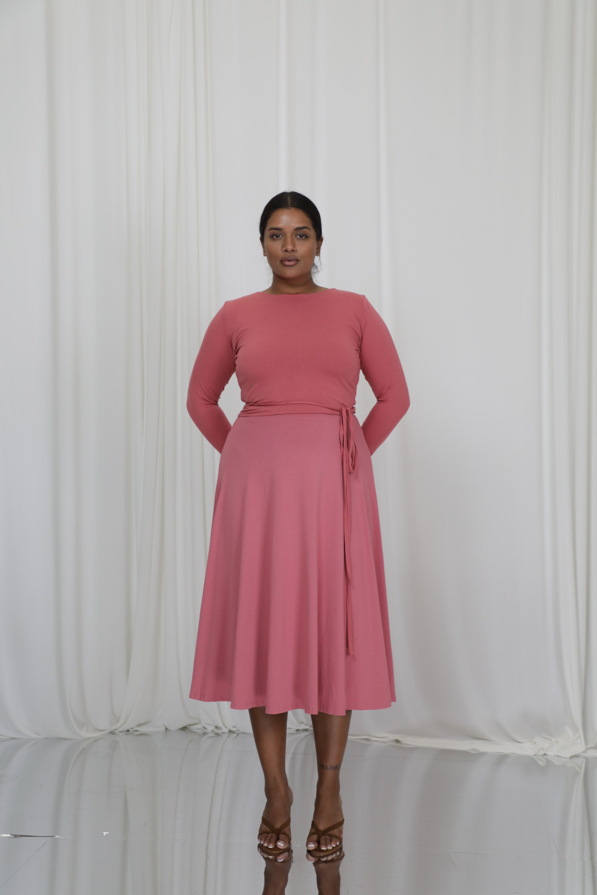 colour:Mauve Pink