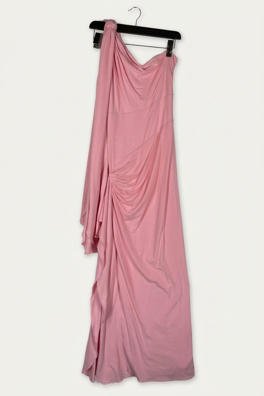 Astoria Maxi Dress with Multiway Scarf – Orchid Pink Studio Sample