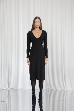 Taylor Tea Dress Black XS