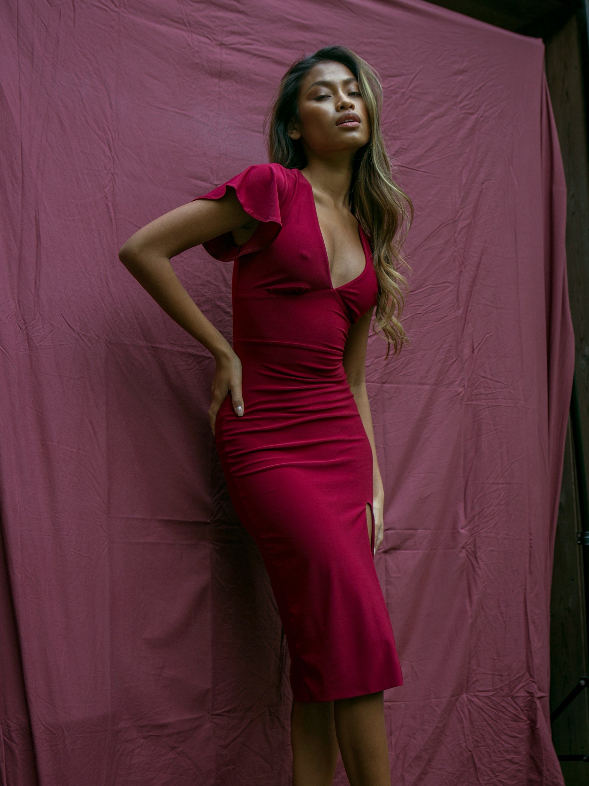 QUERY - Hyde Midi Dress - Image 3