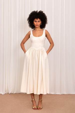 Isabella Dress Natural L