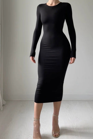 Bourne Bodycon Midi Dress - Image 2
