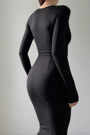 Bourne Bodycon Midi Dress - Image 3