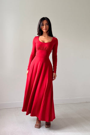 Sienna Midi Dress in Organic Bamboo