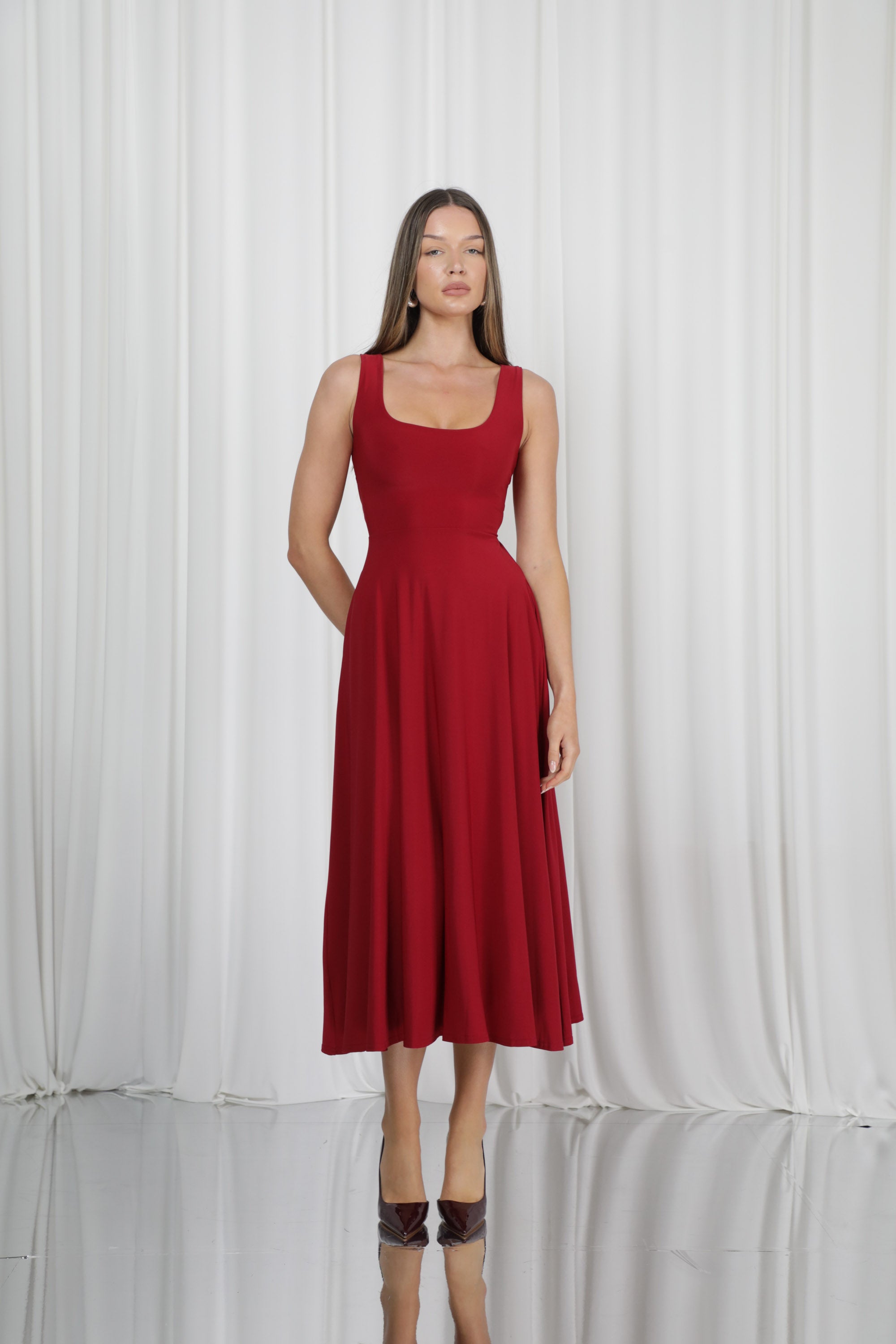colour:Merlot Red