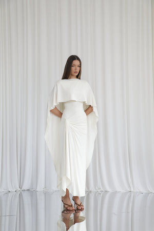 Long Drape Cape