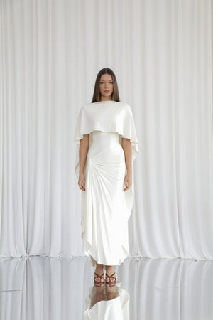 Long Drape Cape
