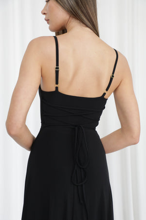 Lulah Drape Maxi Dress