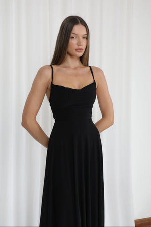 Lulah Drape Maxi Dress