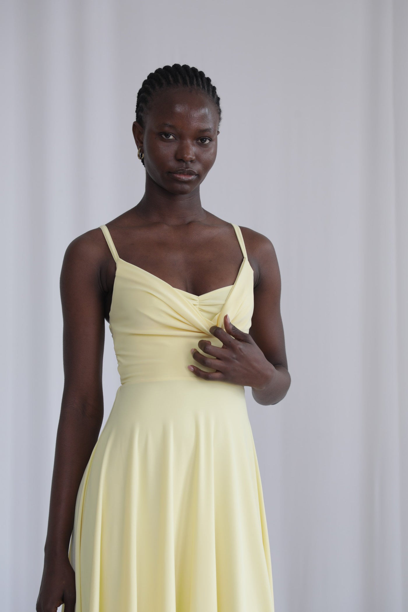 Lulah Drape Maxi Dress