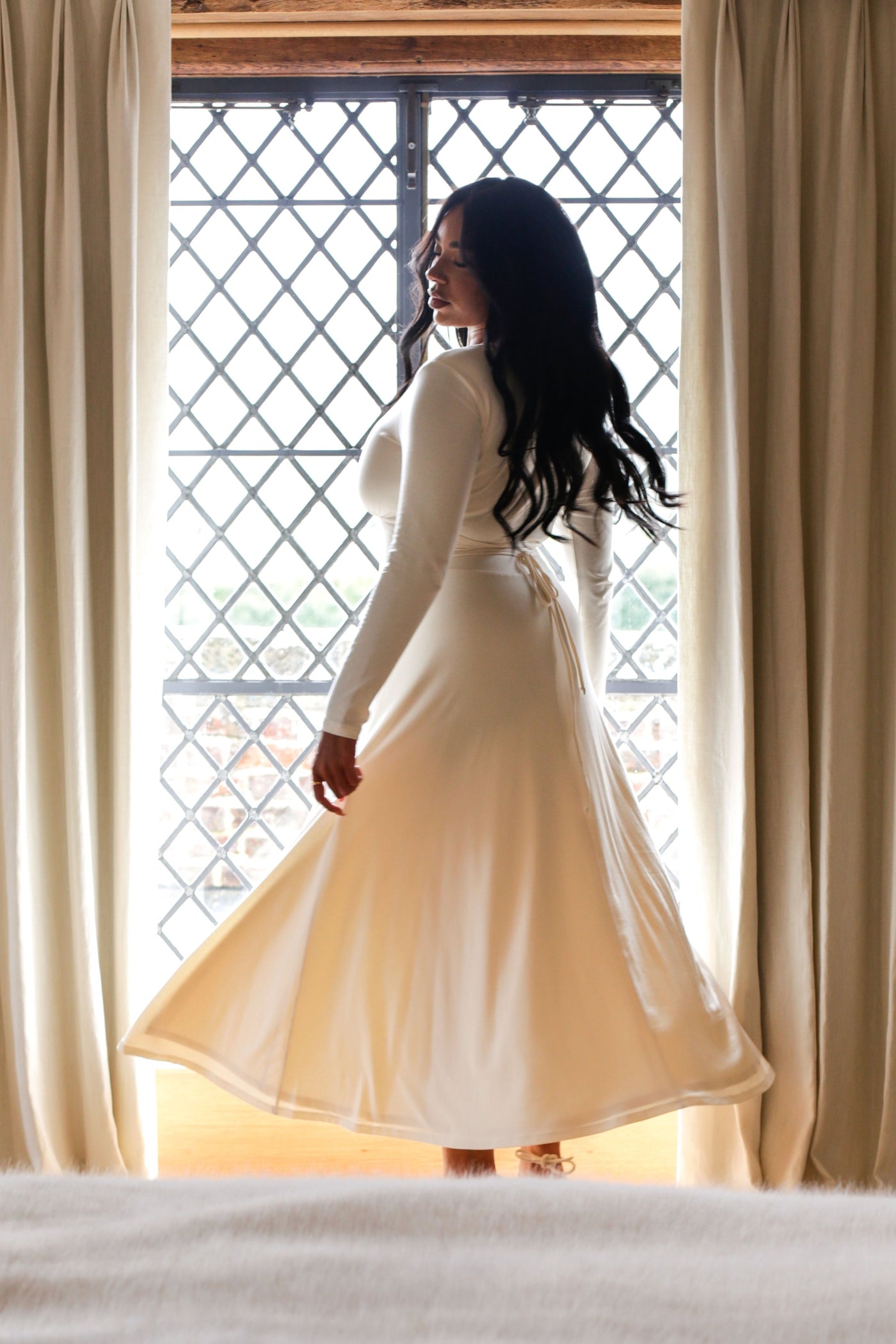 Sienna Midi Dress in Organic Bamboo