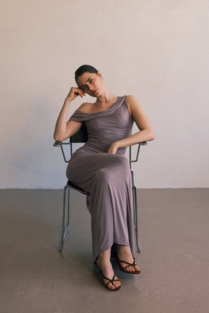 Mori Ruched Maxi Skirt