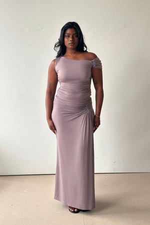 Mori Ruched Maxi Skirt