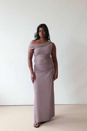 Mori Ruched Maxi Skirt
