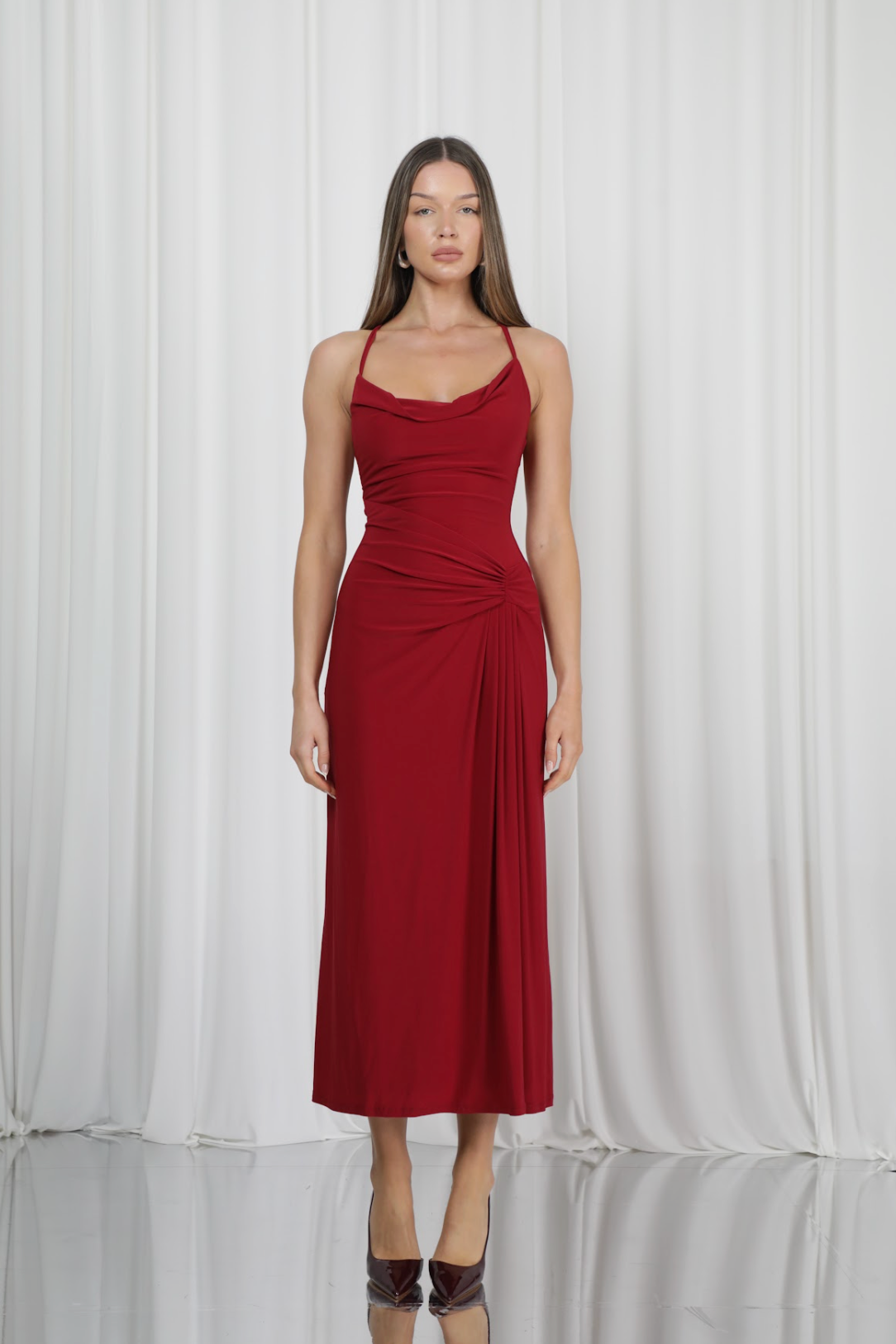 colour:Merlot Red