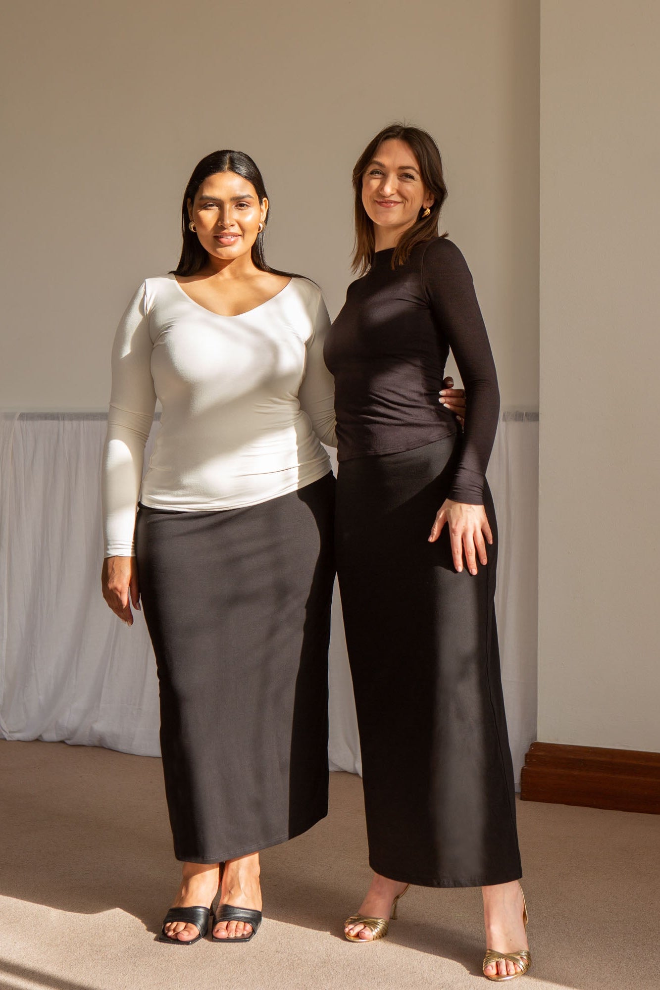Sloane Column Maxi Skirt