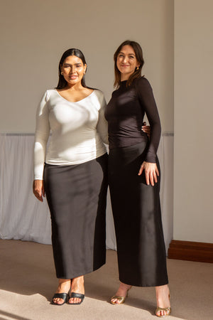 Sloane Column Maxi Skirt
