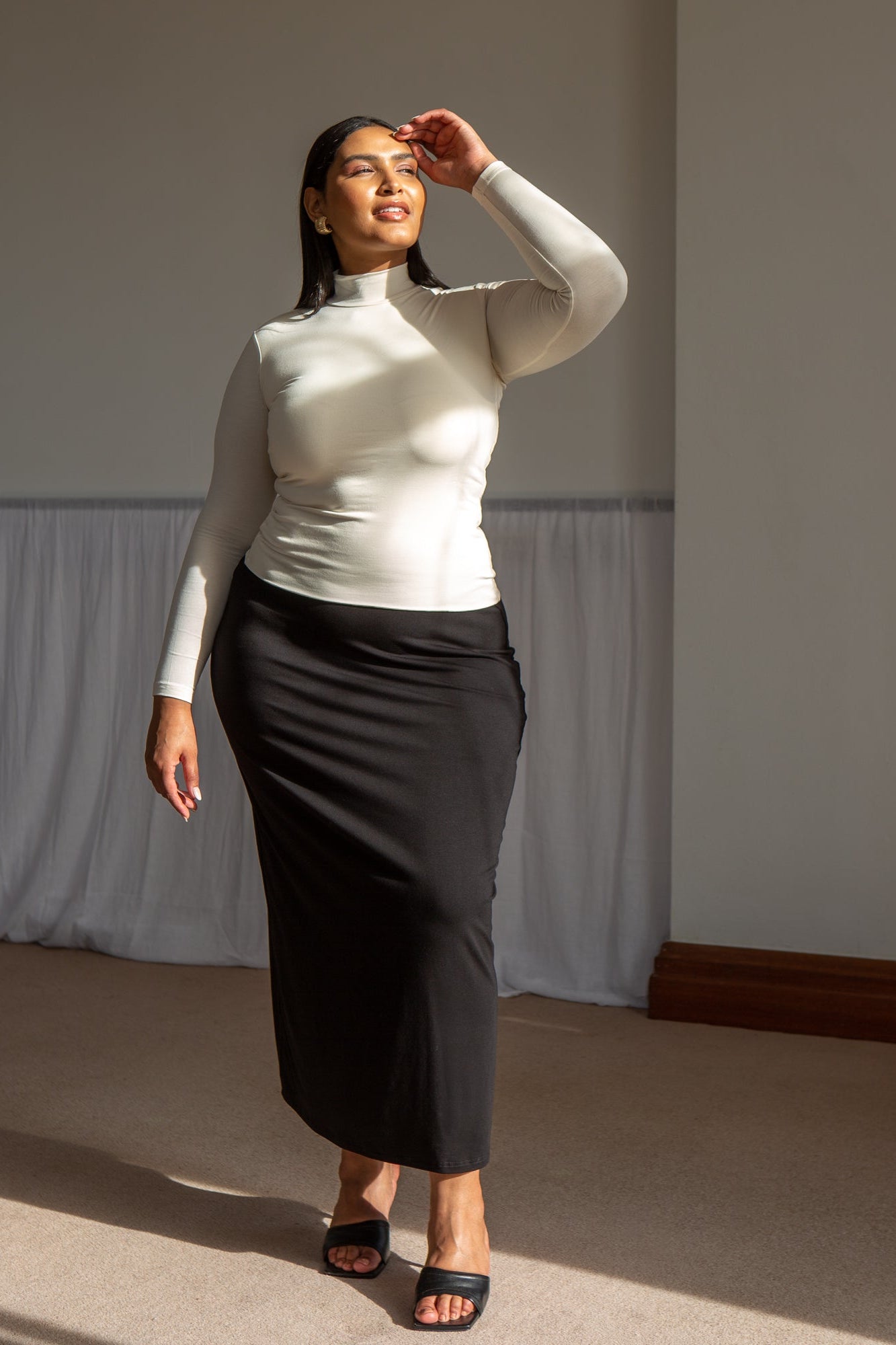 Sloane Column Maxi Skirt