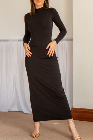 Sloane Column Maxi Skirt