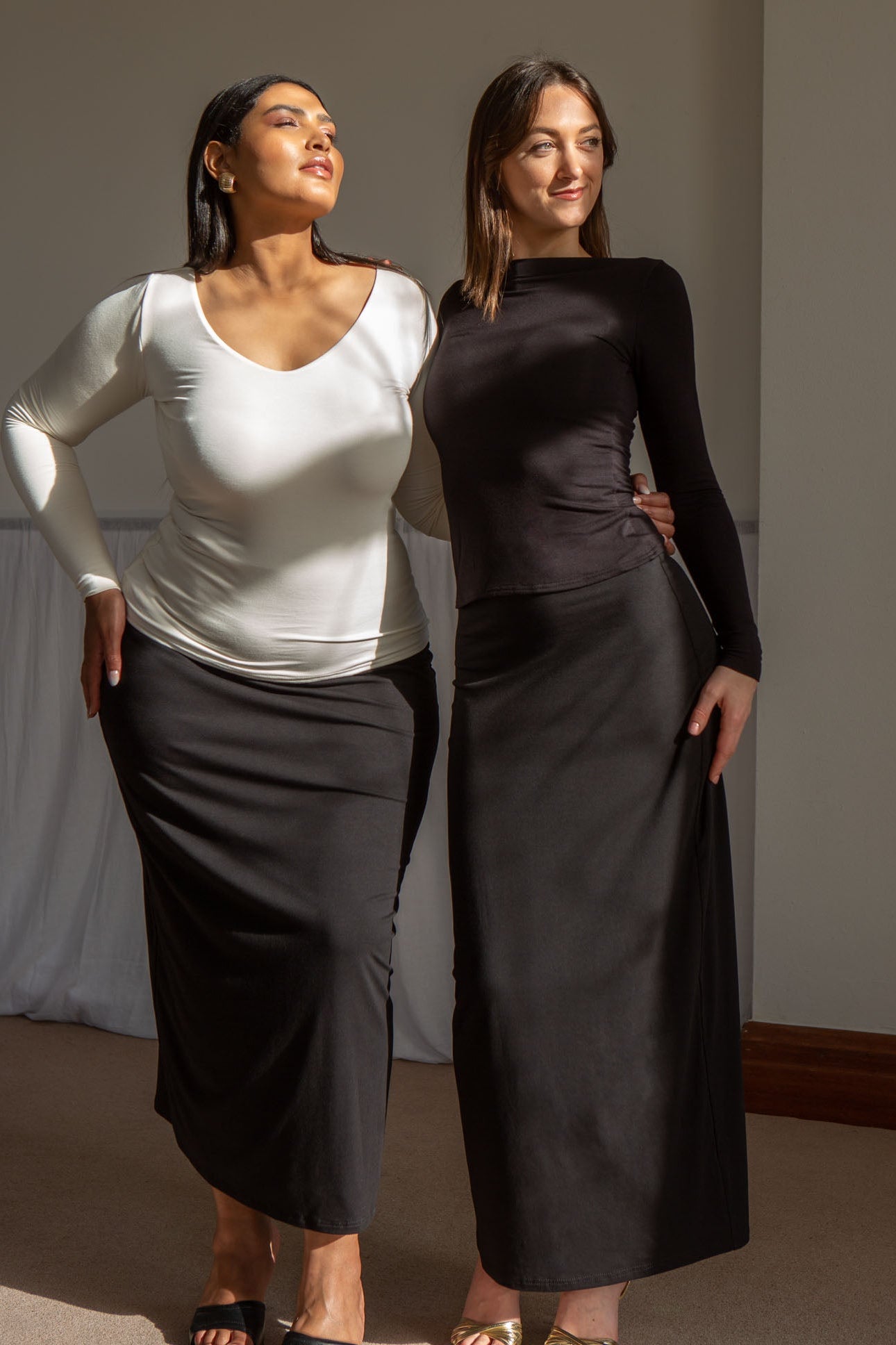 Sloane Column Maxi Skirt
