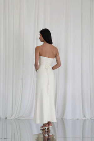 Star Strapless Maxi Dress