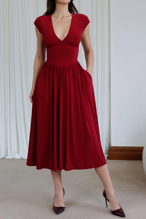 colour:Merlot Red