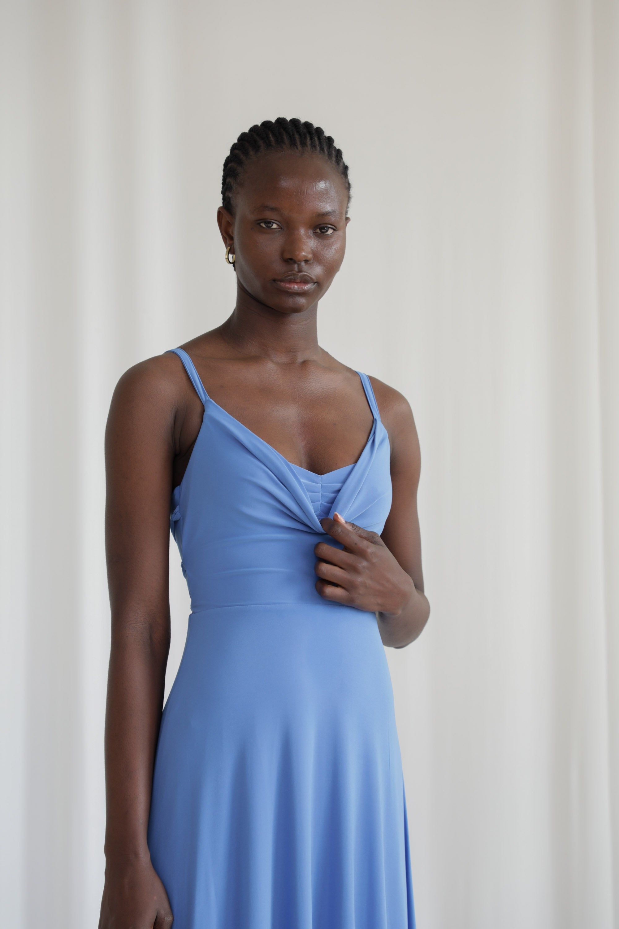 Lulah Drape Maxi Dress - Image 1