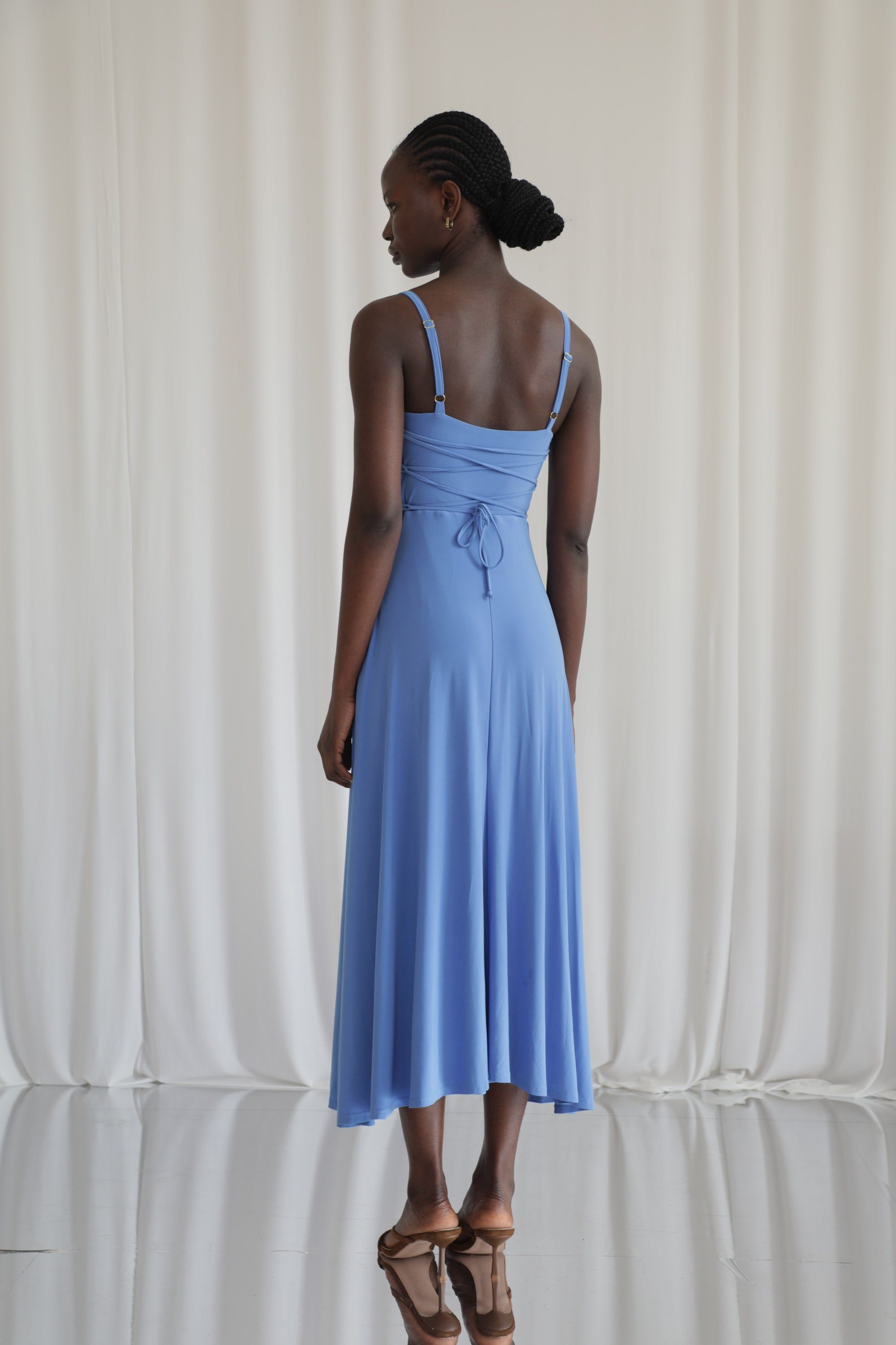 Lulah Drape Maxi Dress - Image 2
