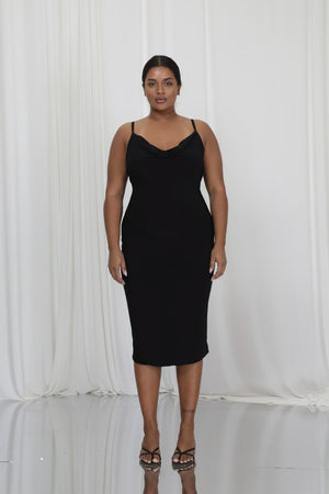 Dorset Drape Dress with Built-In Bra - Image 7