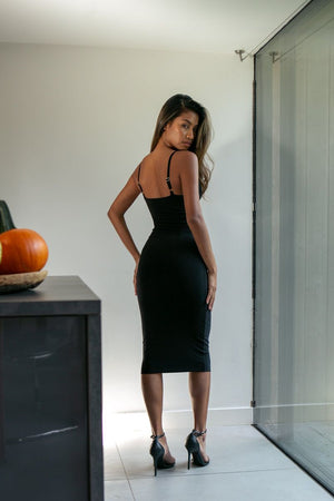 Dorset Drape Dress with Built-In Bra - Image 3