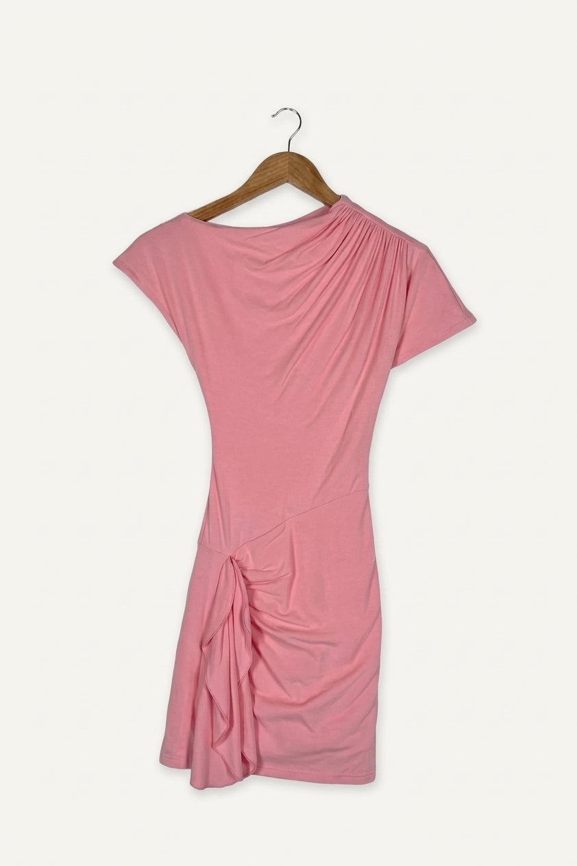 Venus Corset Waist Mini Dress – Pink Studio Sample