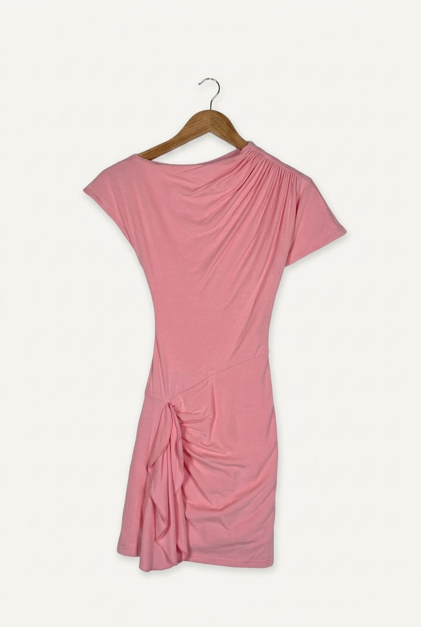 Venus Corset Waist Mini Dress – Pink Studio Sample