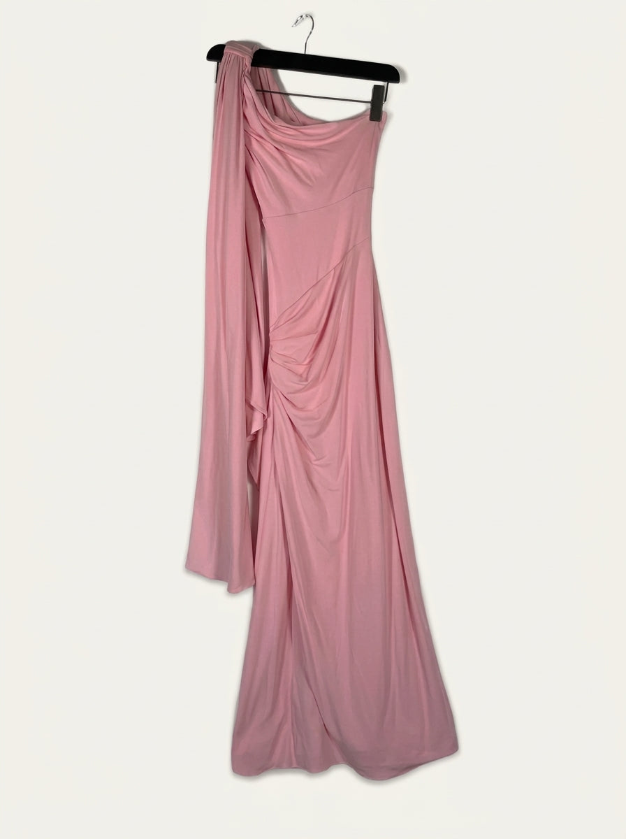 Astoria Maxi Dress with Multiway Scarf – Orchid Pink Studio Sample