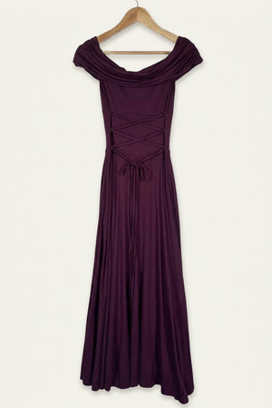 Penelope Bardot Maxi Dress – Plum Studio Sample