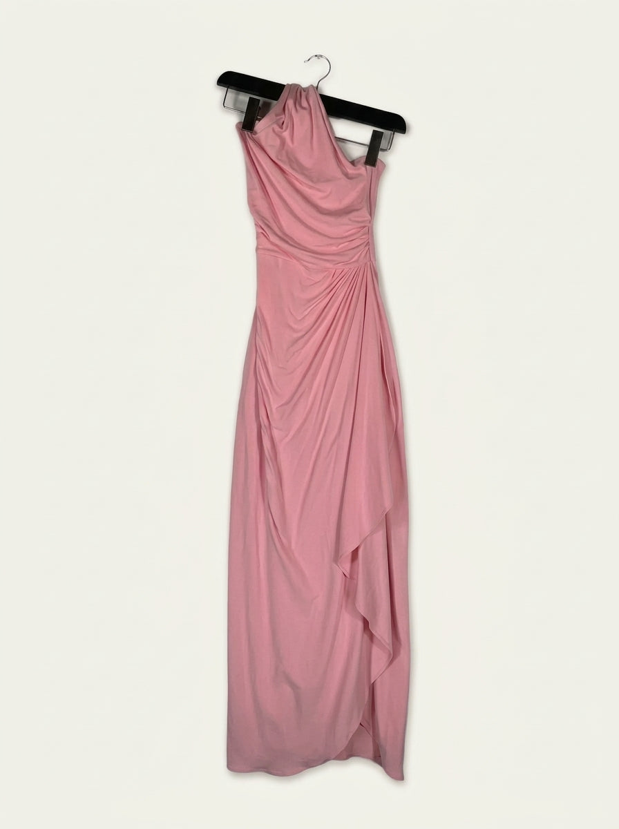 Ashdown Asymmetric Maxi Dress – Orchid Pink Studio Sample