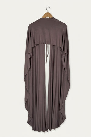 Long Drape Cape – Mink Studio Sample