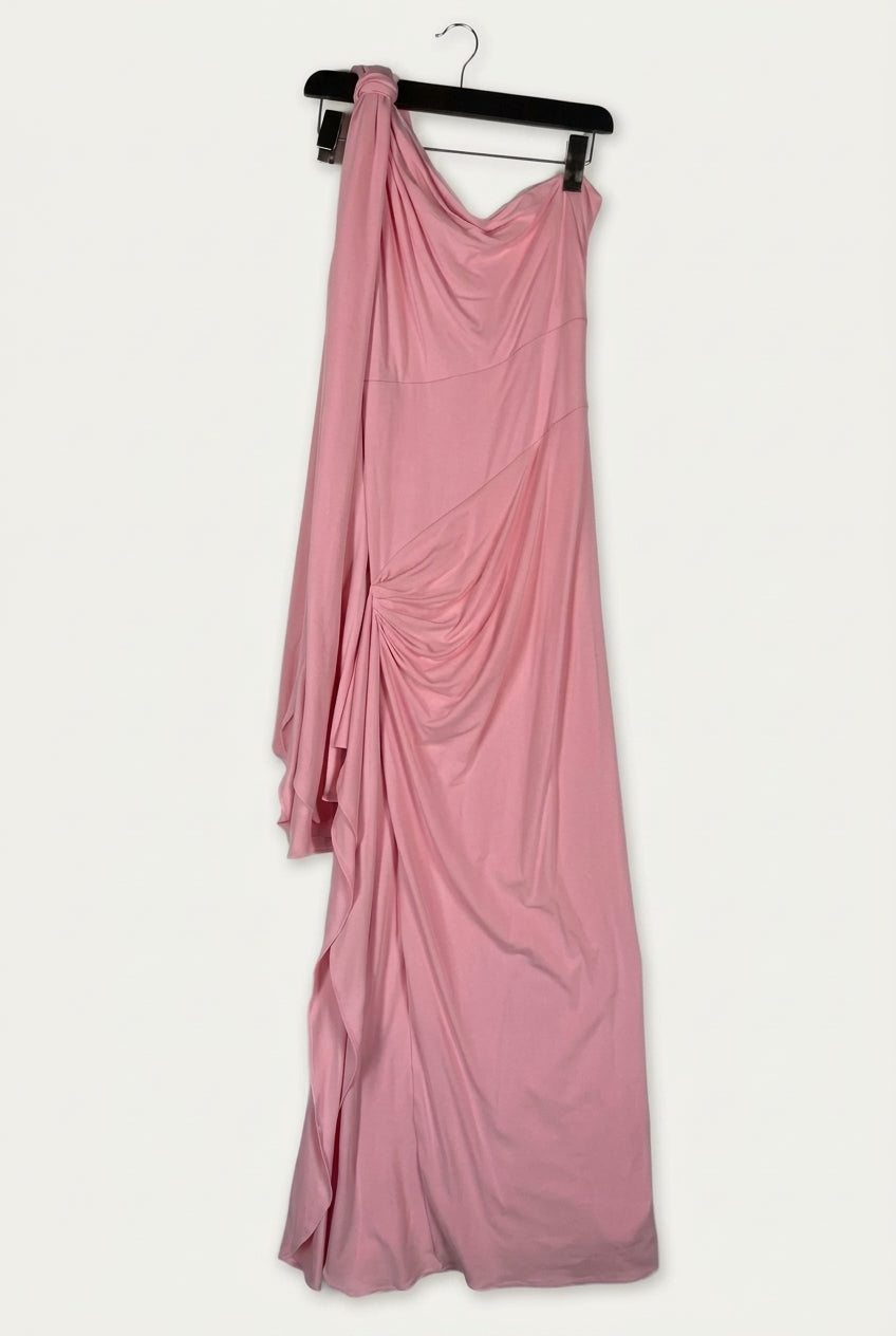 Astoria Maxi Dress with Multiway Scarf – Orchid Pink Studio Sample